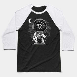 Astronaut Cardano Crypto ADA Coin To The Moon Token Cryptocurrency Wallet Cardano HODL Birthday Gift For Men Women Kids Baseball T-Shirt